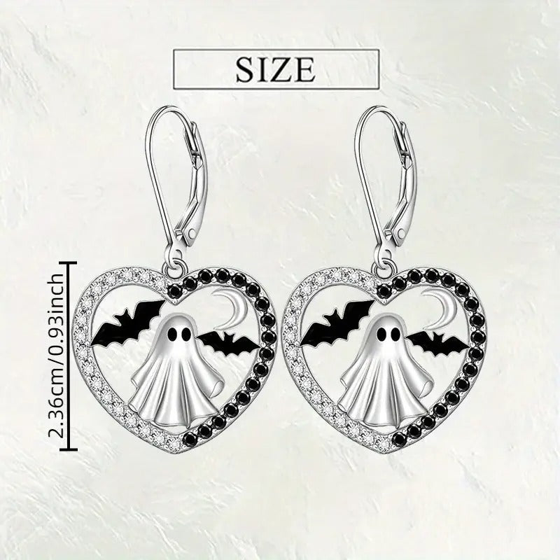 Bat Ghost Earrings