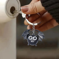 Thumbnail for Cute Cartoon Bat Keyring