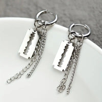 Thumbnail for Deadly Chain Hoop Earrings