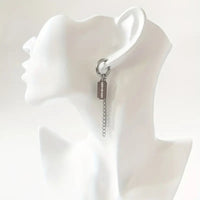 Thumbnail for Deadly Chain Hoop Earrings