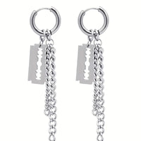 Thumbnail for Deadly Chain Hoop Earrings