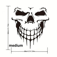 Thumbnail for Holographic Skull Vinyl Car Sticker