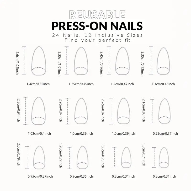 Occult Press on Nails