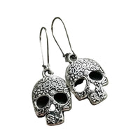 Thumbnail for Embossed Skull Earrings