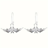 Thumbnail for Gothic Dangle Bat Earrings