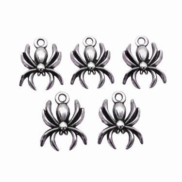 Silver Spider Charms