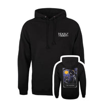 Thumbnail for Deadly Tarot Legends - The Reaper Unisex Black Pullover Hoodie