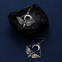 Thumbnail for Death Moth Luna Earrings