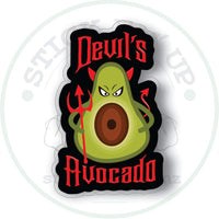 Thumbnail for Devil's Avocado Vinyl Bumper Sticker