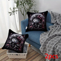 Thumbnail for Gothed Out Hello Kitty Cushion Covers x2