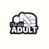 Thumbnail for I'm An Adult Enamel Pin