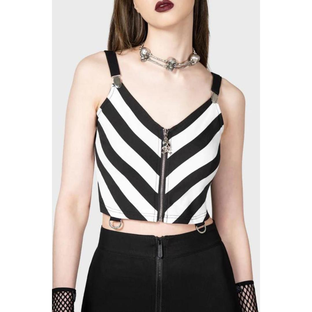 Stripe O Negative Top