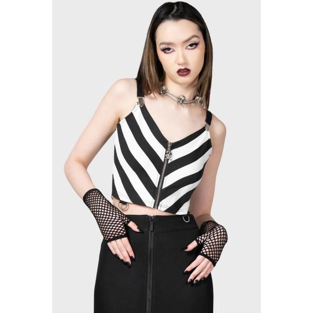 Stripe O Negative Top