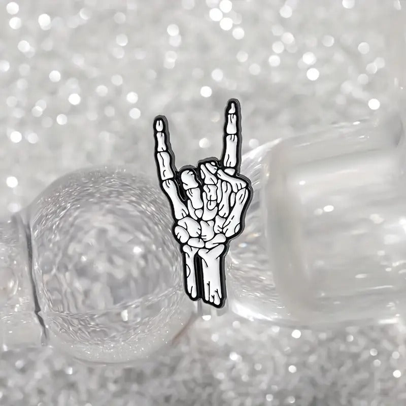 Metal Hand Enamel Pin