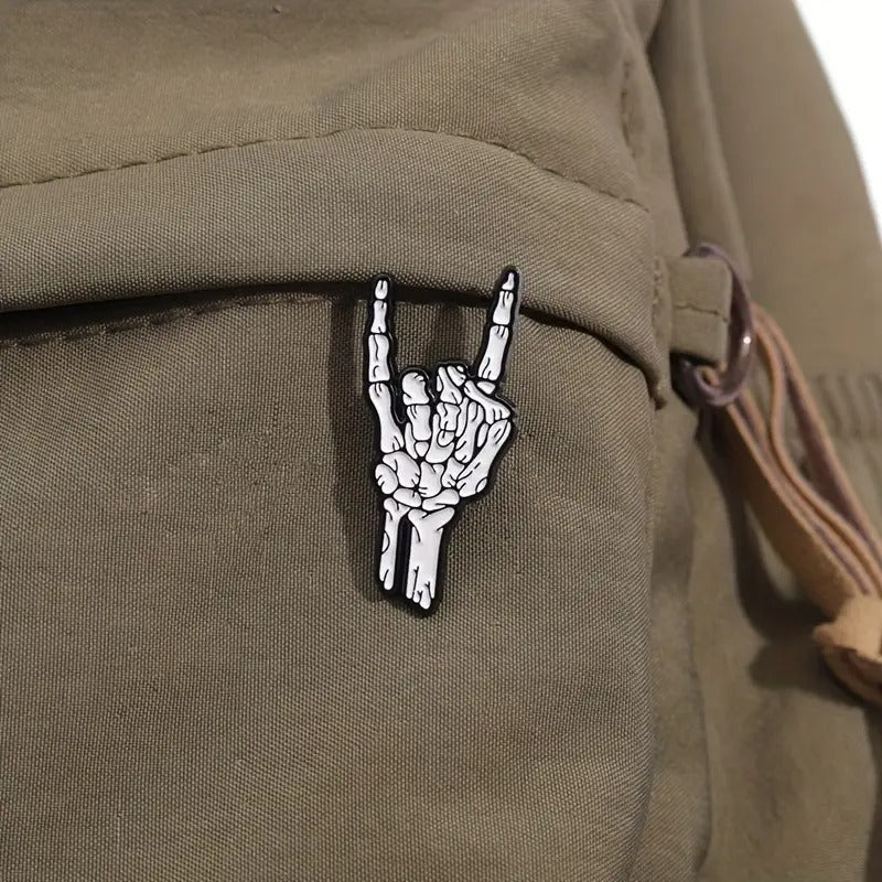 Metal Hand Enamel Pin