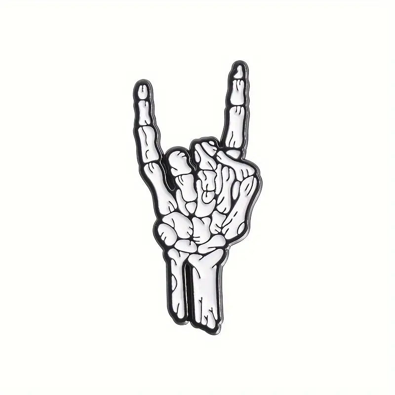 Metal Hand Enamel Pin