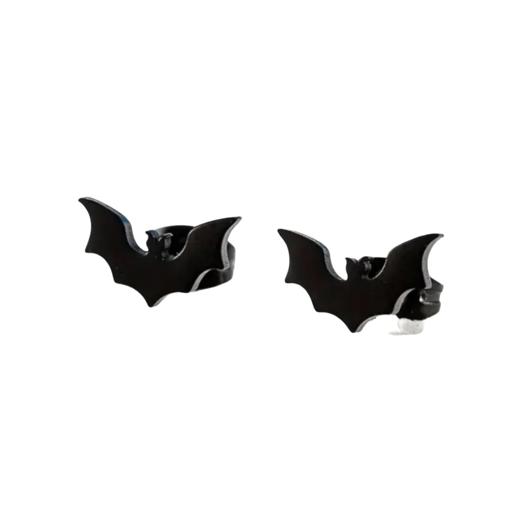 Bat Stud Earrings