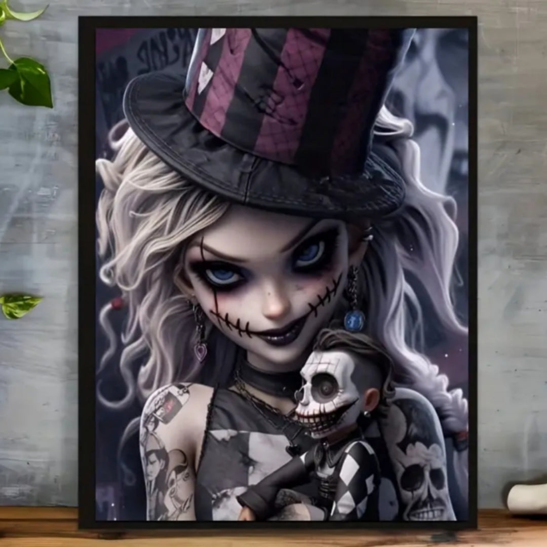 5D Diamond Art Kit: "The Dark Puppeteer"