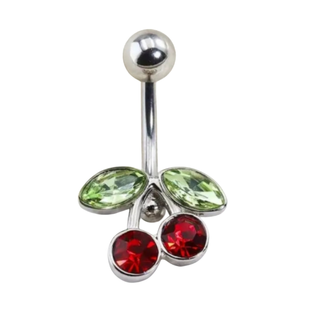 Cherries Belly Ring