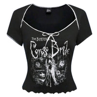 Thumbnail for Corpse Bride Baby Doll Tee