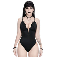 Thumbnail for Vampira Plunge Swimsuit