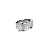 Thumbnail for Stainless Steel Glossy Batman Casting Men's Rings - Silver