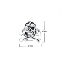 Thumbnail for Men's Stainless Steel Skull with Bone Casting Rings