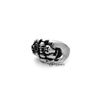 Thumbnail for Stainless Steel Antiqued Fist Casting Men's Rings