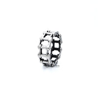 Thumbnail for Stainless Steel Antiqued Motorcycle Chain Casting Men's Rings