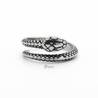 Thumbnail for Stainless Steel Snake Ring - Silver