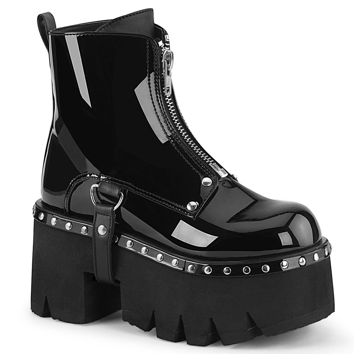 ASHES-100 3 1/2" Chunky Heel