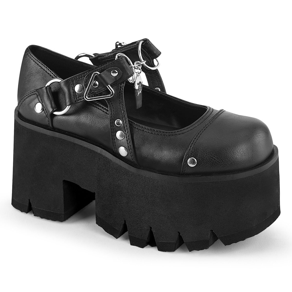 ASHES-33 3 1/2"Chunky Heel