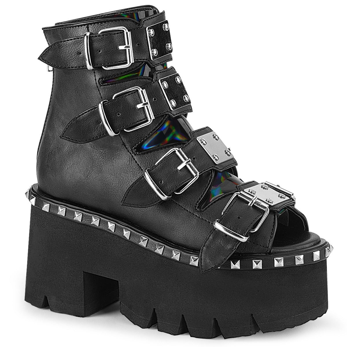 ASHES-70 3 1/2" Chunky Heel