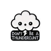 Thumbnail for Don't Be a Thundercunt Pin