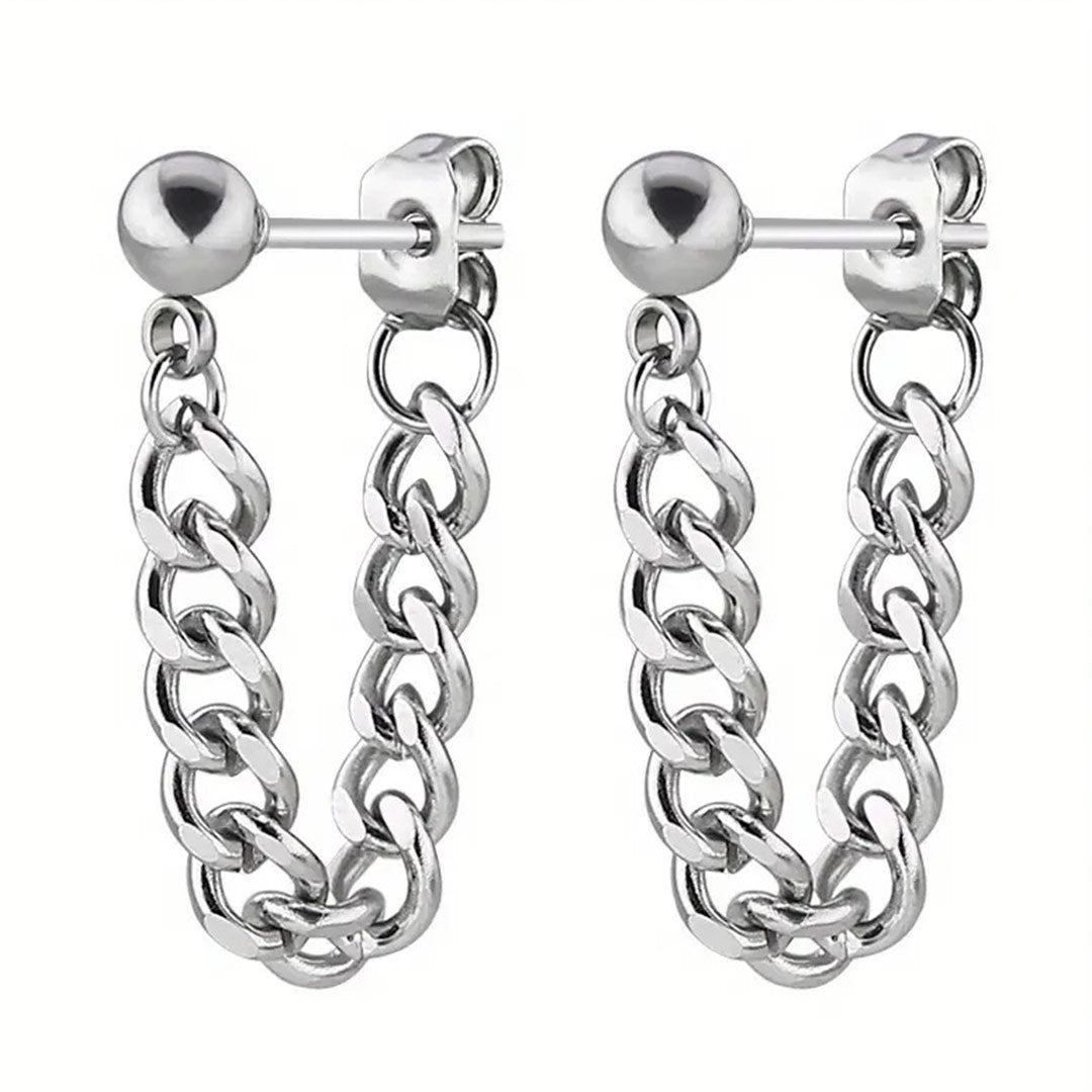 Ball and Chain Earrings