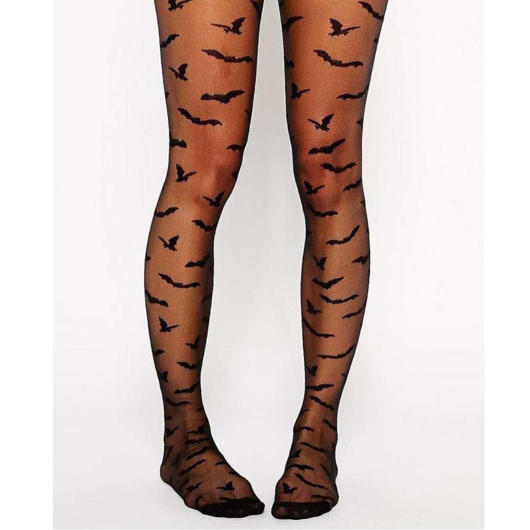 Bats Sheer Tights