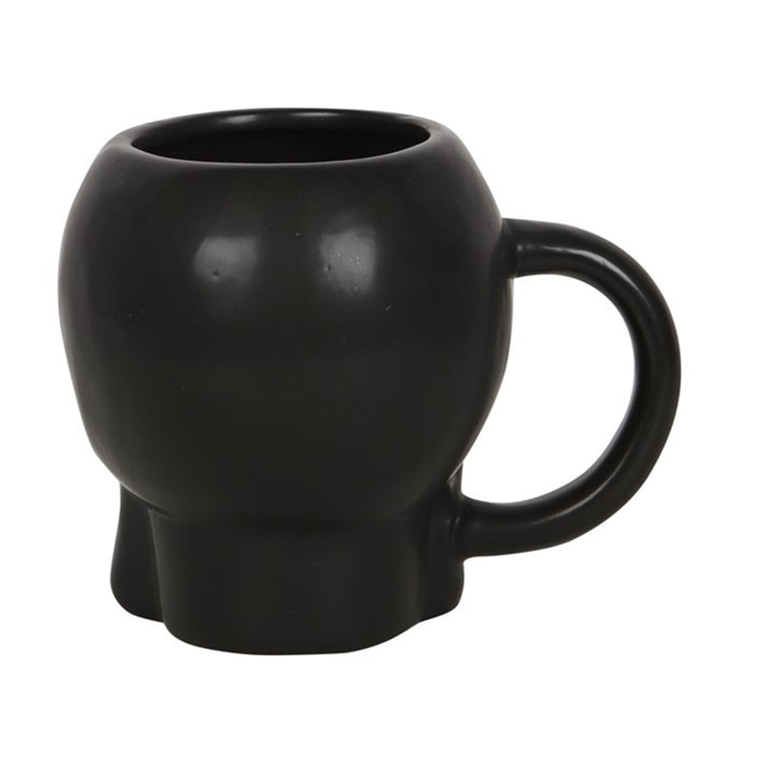 Black Skull Mug