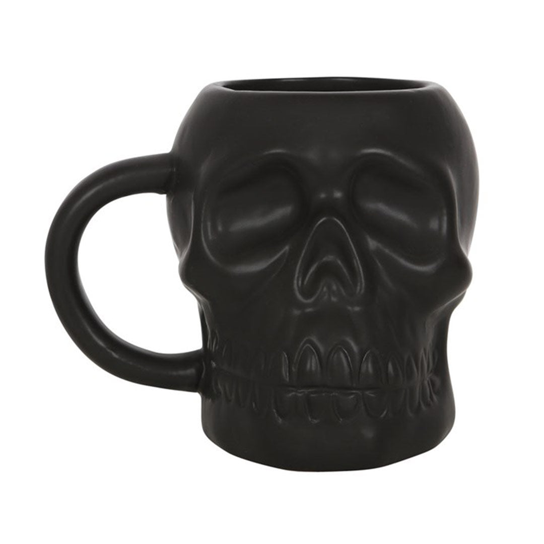 Black Skull Mug