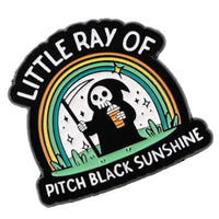 Thumbnail for Black Sunshine Enamel Pin