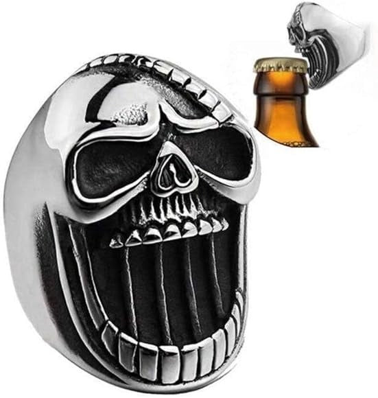 Skull Bottle Opener Ring