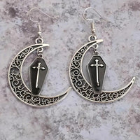 Thumbnail for Coffin Moon Earrings