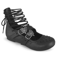 Thumbnail for DAISY-11 Blk Vegan Leather Shoes