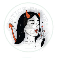 Thumbnail for Devil Girl Vinyl Sticker