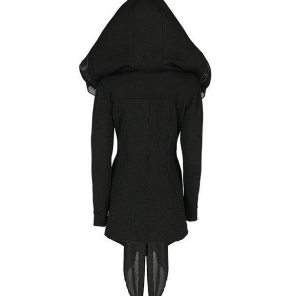 Gothic Fortune Teller Veil Hoodie