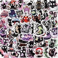 Thumbnail for Gothi-Cat Mini Sticker Set