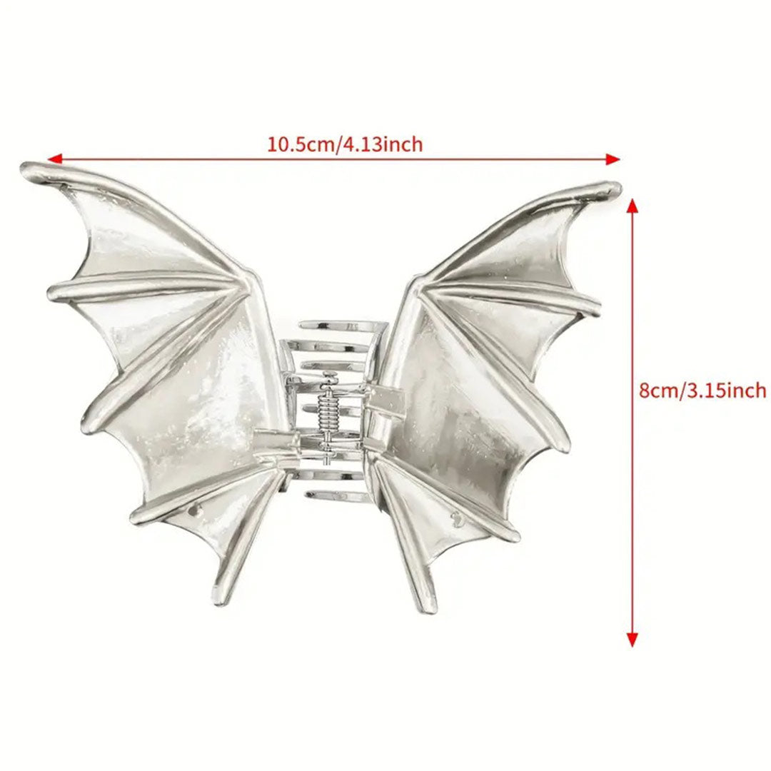 Gothic Batwing Claw Clip