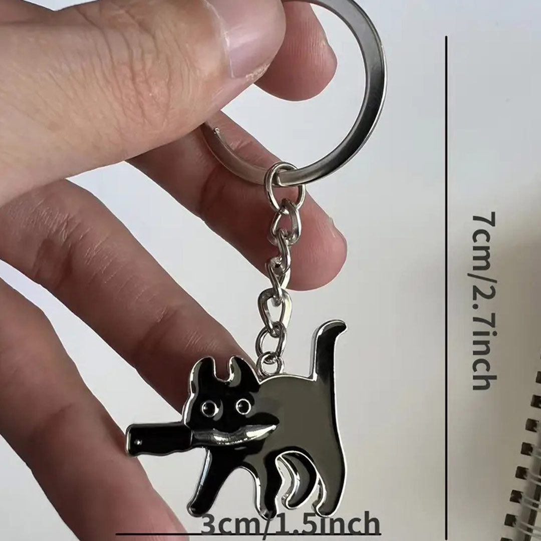 Killer Kitty Keyring