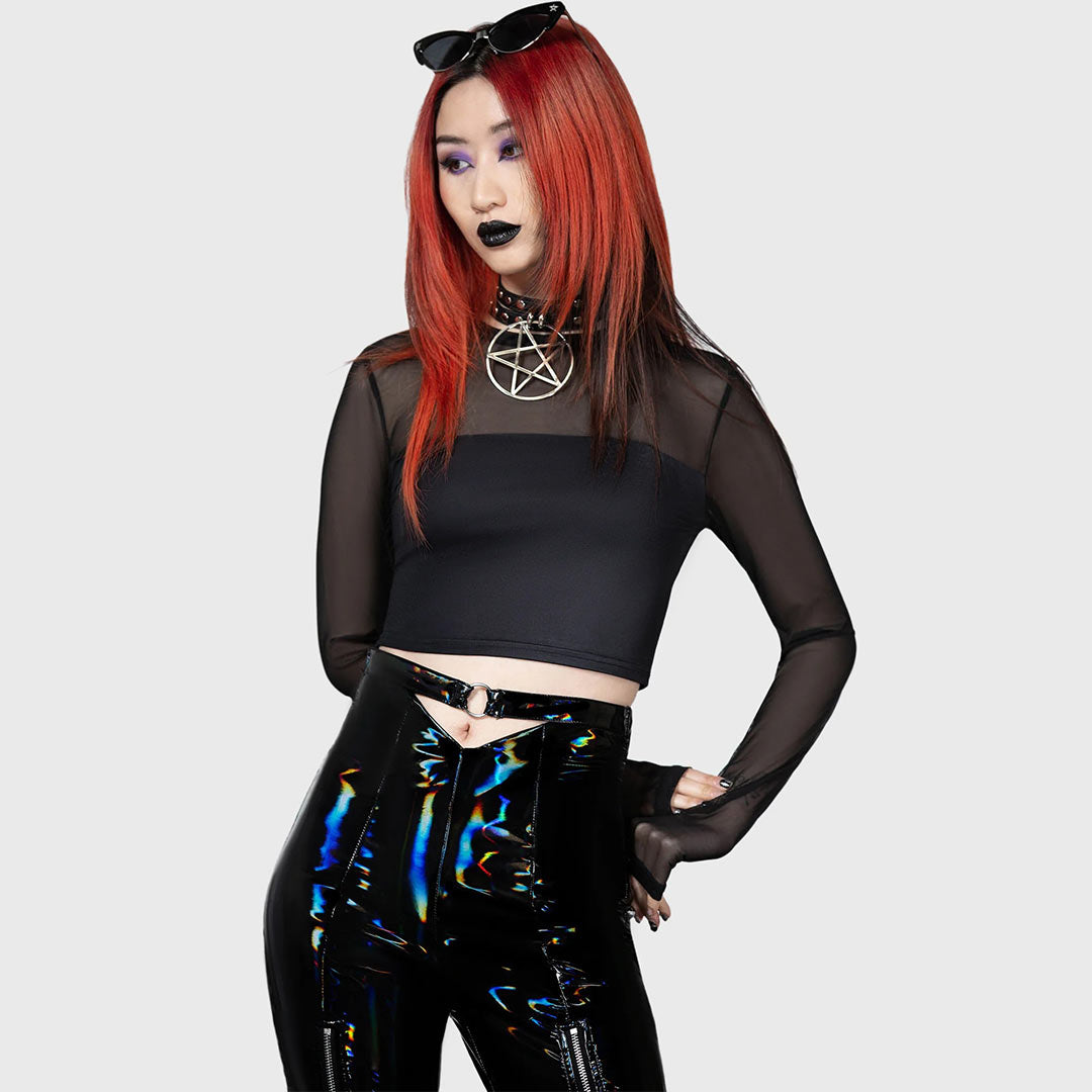 Ghoul Sweat Crop Top