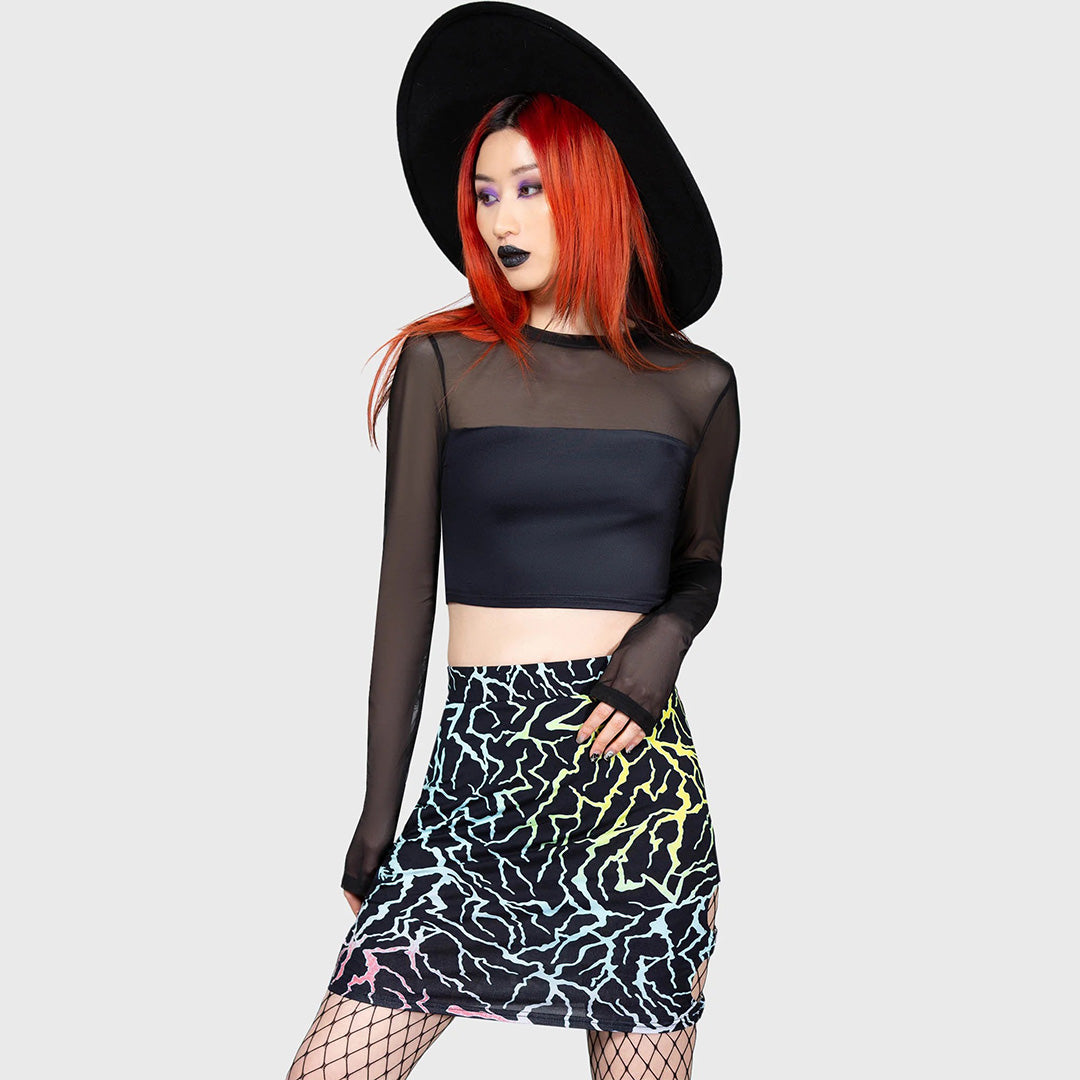 Ghoul Sweat Crop Top