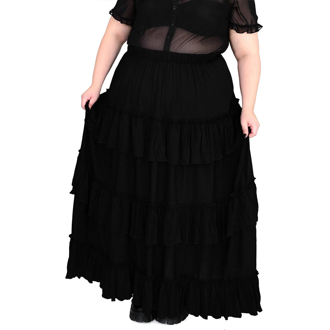 Leah Ruffle Skirt